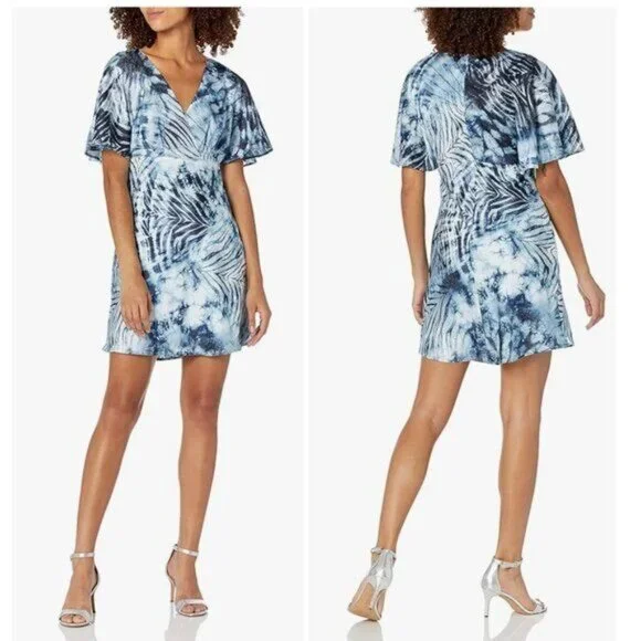 Guess Eco Short Sleeve Juliana Dress - M - Picture 1 of 7